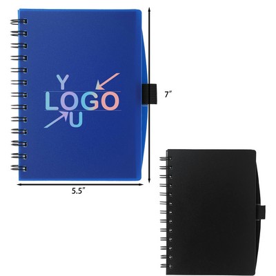 7" x 5.5" Eco-Friendly Spiral Journal