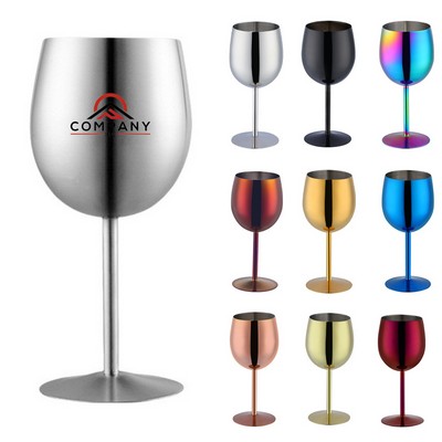 12oz Stainless Steel Wine Glass