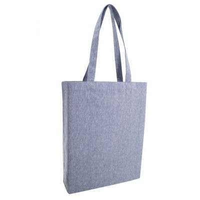 Midweight Recycled Canvas Gusseted Tote