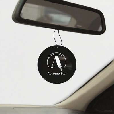 4" Die Cut Shape Custom Full Color Printed Air Freshener
