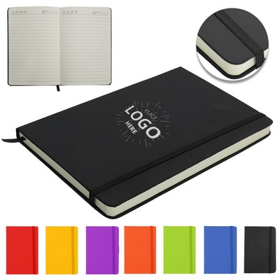 Notebook With Elastic Closure